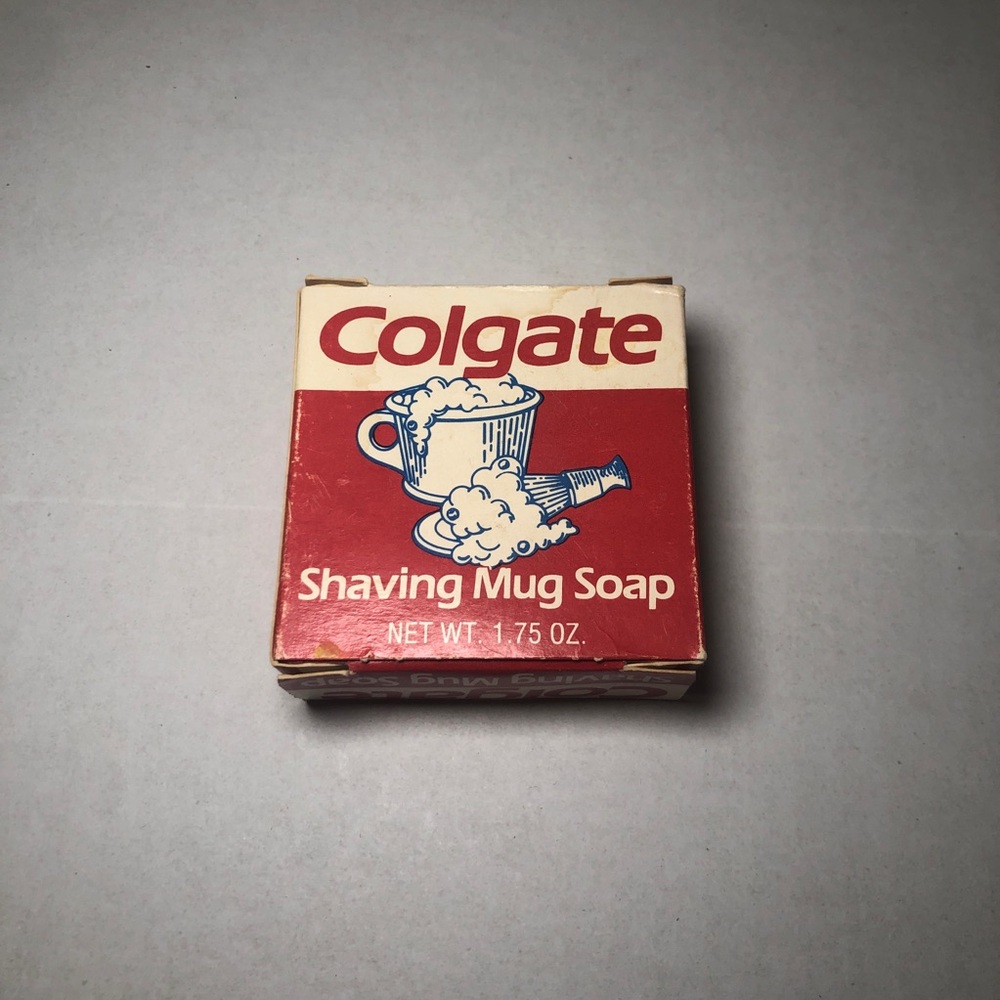 Colgate Shaving Mug Soap, New in Original Box Vintage